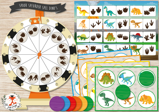 Track Tracker Game Dino's