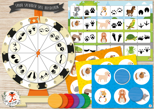 Spoor Speurder Spel Huisdieren