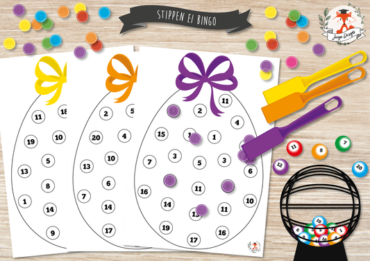 Stippen Ei Bingo