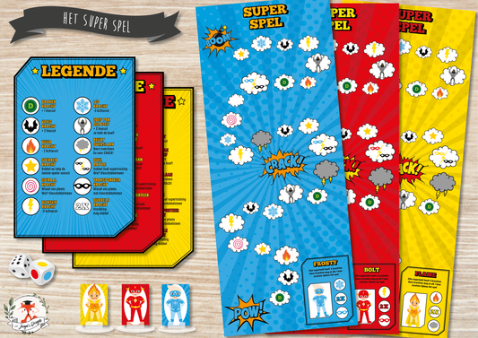 Super Spel - Juf Surya Designs