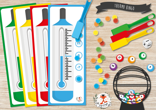 Thermo Bingo - Juf Surya Designs