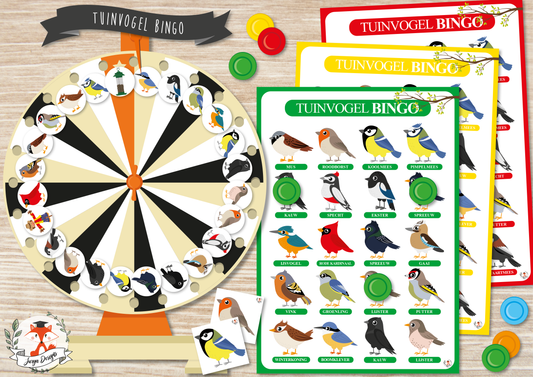 Bingo Oiseaux De Jardin