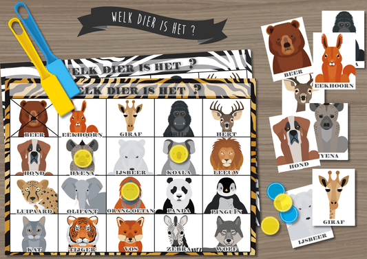 Welk Dier is Het? - Juf Surya Designs