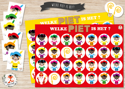 Welke Piet is Het ? - Juf Surya Designs
