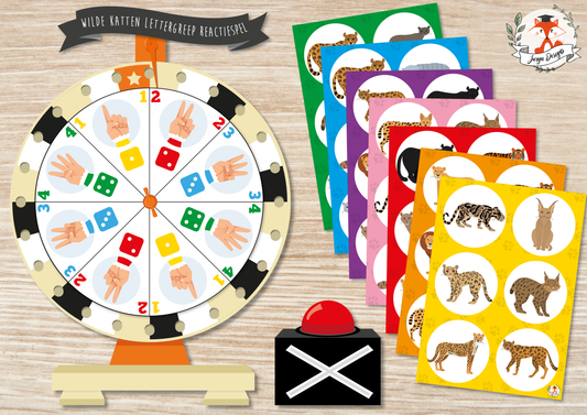 Wild Cats Syllable Reaction Game