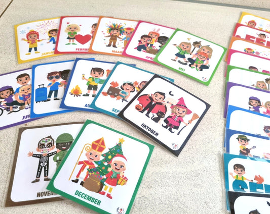 Monthly Calendar Cards