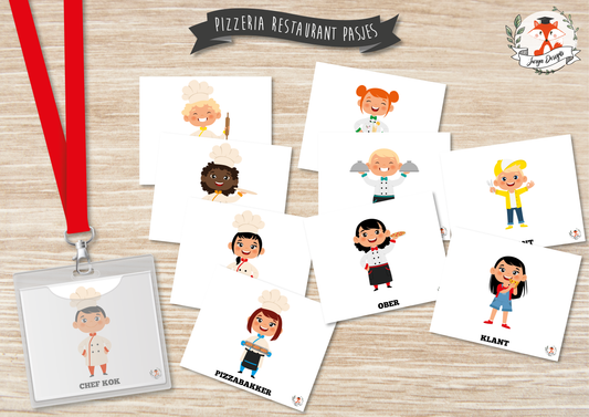 Restaurant Rollenspel Pasjes
